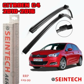 Seintech Specific Fit Front Windscreen Wiper Blades 30"26" Compatible for Citroen C4 2010-2018