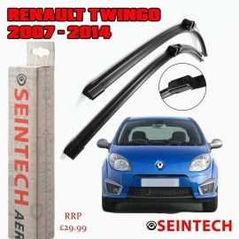 Seintech Specific Fit Front Windscreen Wiper Blades 24"16" Compatible for Renault Twingo 2007-2014