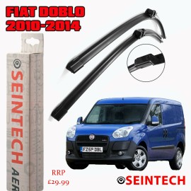 Seintech Specific Fit Front Windscreen Wiper Blades 24"16" Compatible for Fiat Doblo 2010-2014