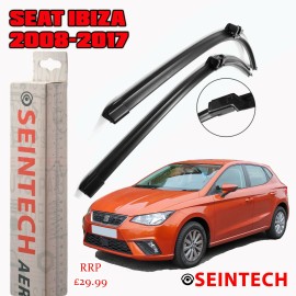 Seintech Specific Fit Front Windscreen Wiper Blades 24"16" Compatible for Seat Ibiza 2008-2017