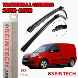 Seintech Specific Fit Front Windscreen Wiper Blades 24"16" Compatible for Vauxhall/Opel Combo 2012-2018