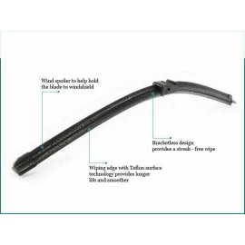 Seintech Specific Fit Front Windscreen Wiper Blades 28"28" Compatible for VW Touran 2003-2006