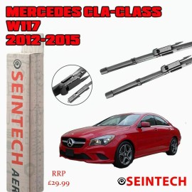 Seintech Specific Fit Front Windscreen Wiper Blades 24"19" Compatible for Mercedes CLA Class W117 12-15