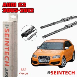 Seintech Specific Fit Front Windscreen Wiper Blades 24"19" Compatible for Audi S3 8P 2005-2012