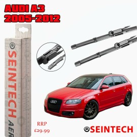 Seintech Specific Fit Front Windscreen Wiper Blades 24"19" Compatible for Audi A3 8P 2005-2012