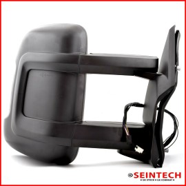 Seintech Full Door Wing Mirror Electric Heated Long Arm Left and Right For Citroen Relay 06+