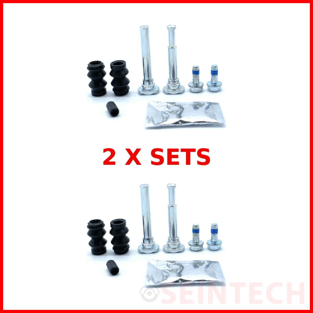 Seintech 2 Sets Front Brake Caliper Slider Pins Bolts Guide Kit 113-1355X For Alfa Romeo Mito