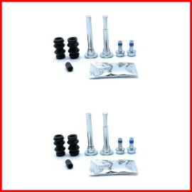 Seintech 2 Sets Front Caliper Slider Pins Bolts Guide Kit 113-1355X For Renault Megane MK2 2003-14