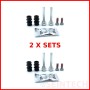 Seintech Front Brake Caliper Slider Pins Bolts Guide Kit 113-1368X For 2 Sets Citroen C2