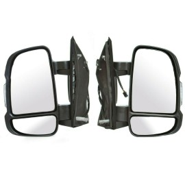 Seintech Full Door Wing Mirror Electric Heated Short Arm Left and Right For Fiat Ducato 06+