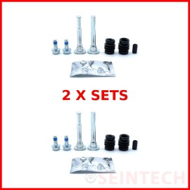 Seintech 2 Sets Rear Brake Caliper Slider Pins Guide Kit Bosch Type 113-1385X For Peugeot 307