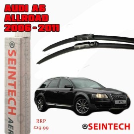 Seintech Specific Fit Front Windscreen Wiper Blades 22"22" Compatible for Audi A6 Allroad 2006-2011