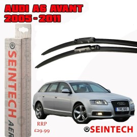 Seintech Specific Fit Front Windscreen Wiper Blades 22"22" Compatible for Audi A6 Avant 2005-2011