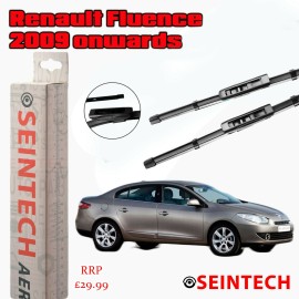 Seintech Specific Fit Front Windscreen Wiper Blades 24"16" Compatible for Renault Fluence 2009+