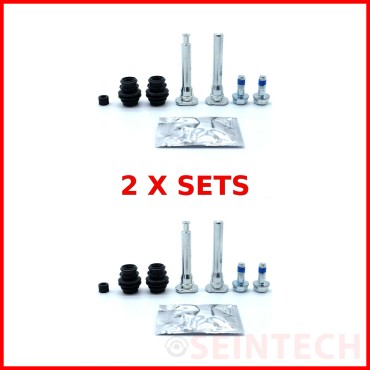 Seintech 2 Sets Front Caliper Slider Pins Guide Bolt Kit 113-1393X For Honda Accord MK9 (2008-2014)