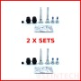 Seintech 2 Sets Front Caliper Slider Pins Guide Bolt Kit 113-1393X For Honda Accord MK9 (2008-2014)