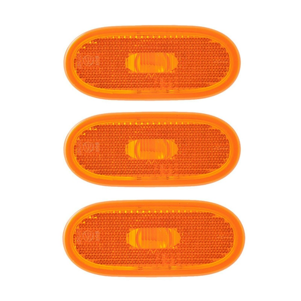 Seintech 3 Side Amber Orange Marker Lens Lamp Light Reflector For Mercedes Sprinter 06-13