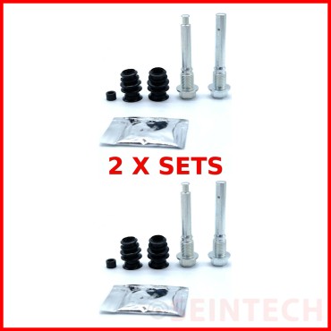 Seintech 2 Sets Front Caliper Slider Pins Guide Kit 113-1424X For Mitsubishi Shogun Pajero 1991-2000