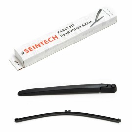 Seintech Specific Fit Rear Wiper Blade and Arm Fit Compatible for Vauxhall Vectra C Hatchback 2005-2009