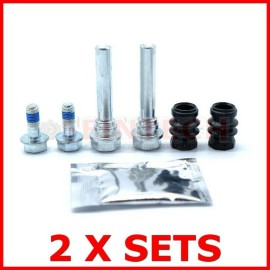 Seintech 2 Sets Front Caliper Slider Pins Guide Kit For Mitsubishi L200 KB4 (2006-2014)