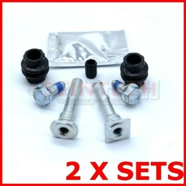 Seintech 2 Sets Front Caliper Slider Pins Guide Kit Lucas Type For Vauxhall Combo 2001-2011