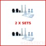 Seintech 2 Sets Front Caliper Slider Pins Guide Kit Lucas Type For Vauxhall Combo 2001-2011