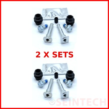 Seintech 2 Sets Front Brake Caliper Slider Pins Guide Kit For Vauxhall Corsa C 2001-2006