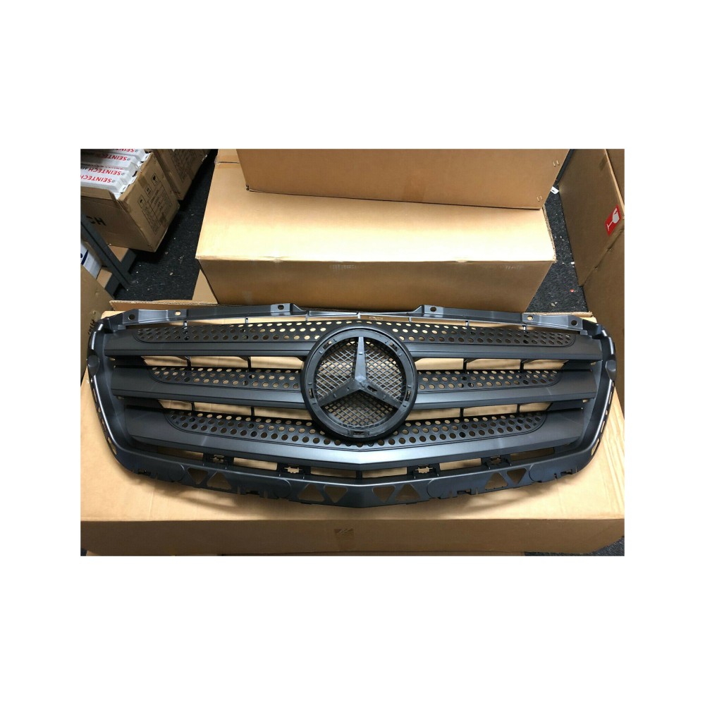 Seintech Front Facelift Grill Plastic Only New Shape Model For Mercedes Sprinter 2013 Onwards