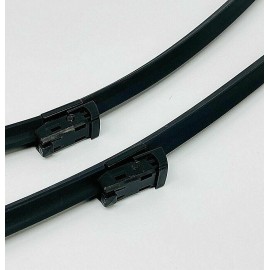 Seintech Specific Fit Front and Rear Wiper Blades + Plastic Arm Compatible for Seat Mii 2011 Onwards