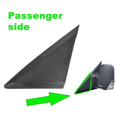 Seintech Side Wing Mirror Plastic Trim Left Nearside For VW Crafter 2006-2017