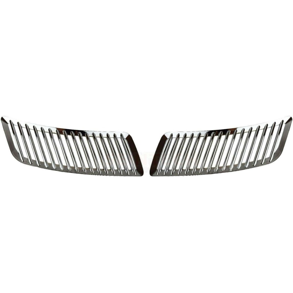 Seintech Chrome Bonnet Grill Covers Pair Right Left O/S N/S For Mercedes Sprinter 2006 Onward