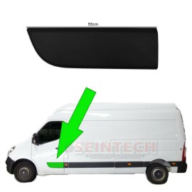 Seintech Plastic Protective Side Moulding Strip 55cm Door Trim LEFT N/S For Vauxhall Movano 2010+