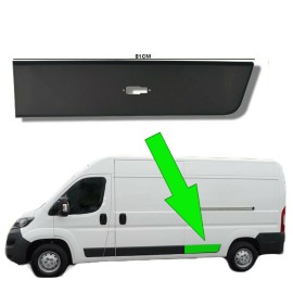 Seintech Plastic Protective Side Moulding Strip 81cm Door Trim Left N/S For Fiat Ducato 2006 On