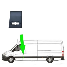 Seintech LWB Plastic Protective Side Moulding Strip Trim For VW Crafter N/S 2006 -2018