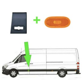 Seintech LWB Plastic Protective Side Moulding Strip Trim For VW Crafter N/S 2006 -2018