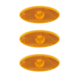 Seintech Side Marker Lens Light Lamp Amber Orange Repeater 3pc For Vauxhall Movano 2010-2016