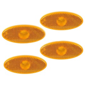 Seintech Side Marker Lens Light Lamp Amber Orange Repeater 4pc For Vauxhall Movano 2010-2016