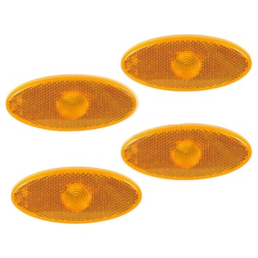 Seintech Side Marker Lens Light Lamp Amber Orange Repeater 4pc For Vauxhall Movano 2010-2016