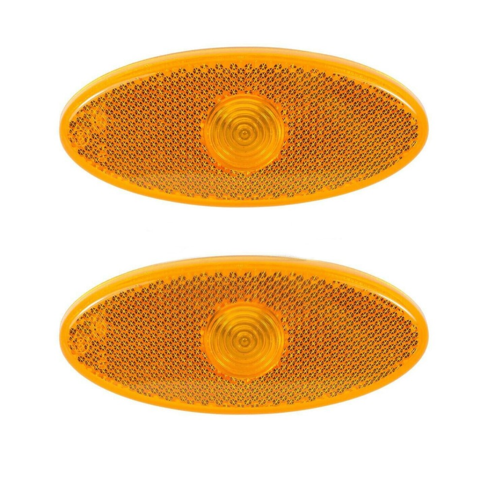 Seintech Side Marker Lens Light Lamp Amber Orange Repeater 2pc For Renault Master 2010-2016