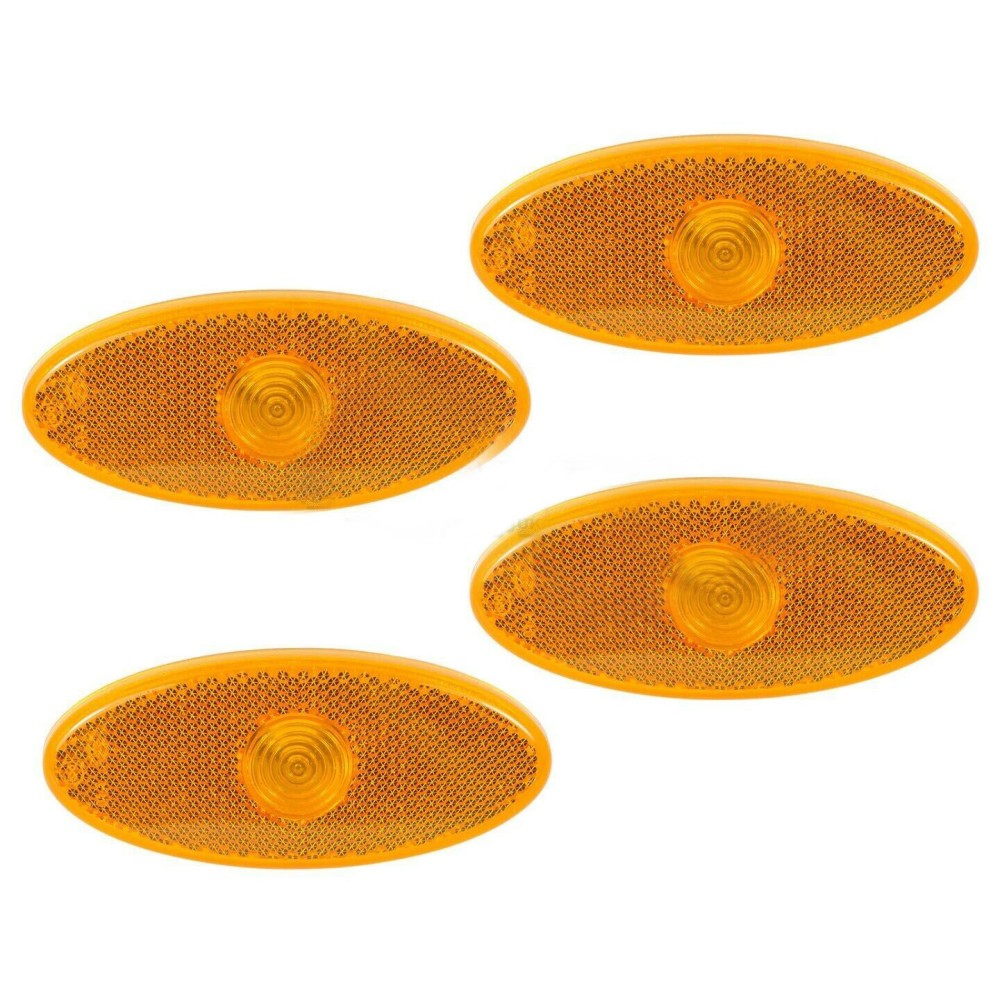 Seintech Side Marker Lens Light Lamp Amber Orange Repeater 4pc For Renault Master 2010-2016