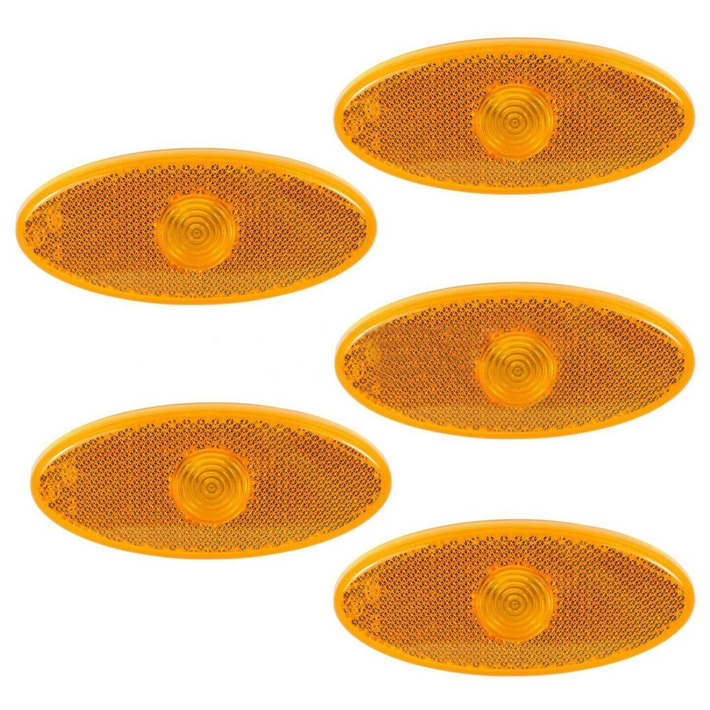 Seintech Side Marker Lens Light Lamp Amber Orange Repeater 5pc For Renault Master 2010-2016