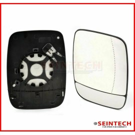 Seintech Door Wing Mirror Glass Heated Aspheric Right Drivers Side For Vauxhall Vivaro 2014+