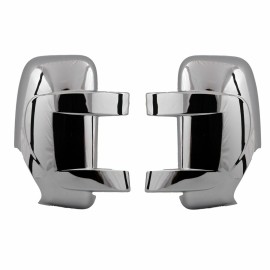 Seintech Wing Mirror Chrome Mirror Covers Pair Set For Renault Master Mk3 2010-2018