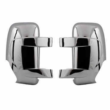 Seintech Wing Mirror Chrome Mirror Covers Pair Set For Renault Master Mk3 2010-2018