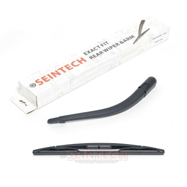 Seintech Specific Fit Rear Wiper Blade and Arm Fit Compatible for Peugeot 107 2005-2013