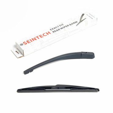 Seintech Specific Fit Rear Wiper Blade and Arm Fit Compatible for Volvo XC60 2011 Onwards