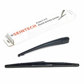 Seintech Specific Fit Rear Wiper Blade and Arm Fit Compatible for Peugeot 207 Plus Hatchback 2012 Onwards