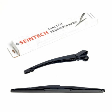 Seintech Specific Fit Rear Wiper Blade and Arm Fit Compatible for Volvo C30 2010 Onwards