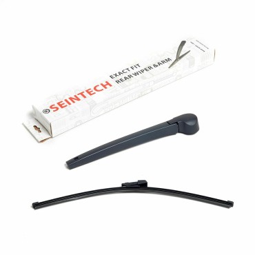 Seintech Specific Fit Rear Wiper Blade and Arm Fit Compatible for VW Caddy 2015 Onwards