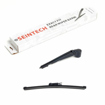 Seintech Specific Fit Rear Wiper Blade and Arm Fit Compatible for Mercedes A Class W176 2013 Onwards